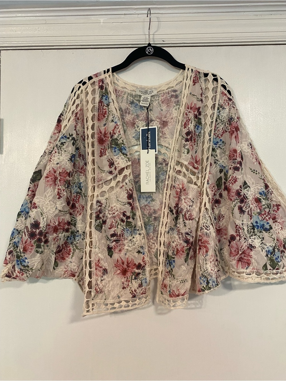 NWT! Rachel Zoe Floral Kimono Top - One Size